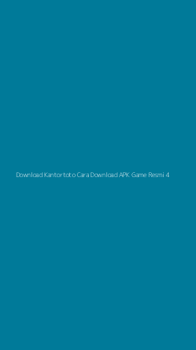 Tampilan Antarmuka Aplikasi Download Kantortoto Cara Download Apk Game Resmi - 4