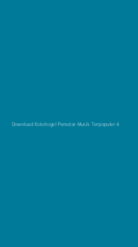 Tampilan Antarmuka Aplikasi Download Kokotogel Pemutar Musik Terpopuler - 4