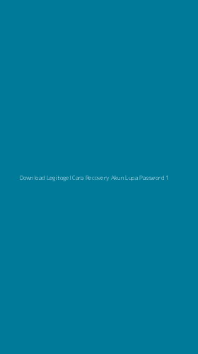 Tampilan Antarmuka Aplikasi Download Legitogel Cara Recovery Akun Lupa Password - 1
