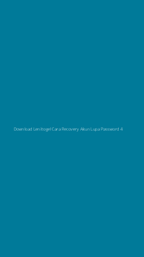 Tampilan Antarmuka Aplikasi Download Lenitogel Cara Recovery Akun Lupa Password - 4