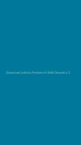 Tampilan Antarmuka Aplikasi Download Ltdtoto Pembersih Ram Otomatis - 3