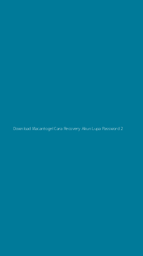 Tampilan Antarmuka Aplikasi Download Macantogel Cara Recovery Akun Lupa Password - 2