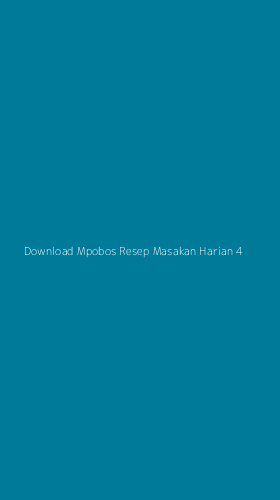 Tampilan Antarmuka Aplikasi Download Mpobos Resep Masakan Harian - 4