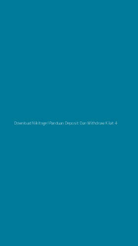 Tampilan Antarmuka Aplikasi Download Nikitogel Panduan Deposit Dan Withdraw Kilat - 4