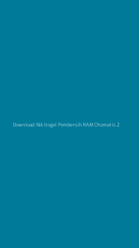 Tampilan Antarmuka Aplikasi Download Nikitogel Pembersih Ram Otomatis - 2