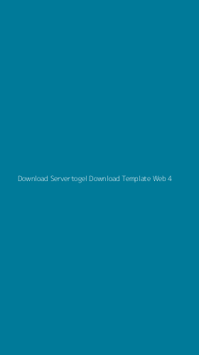 Tampilan Antarmuka Aplikasi Download Servertogel Download Template Web - 4
