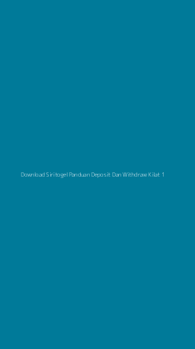 Tampilan Antarmuka Aplikasi Download Siritogel Panduan Deposit Dan Withdraw Kilat - 1