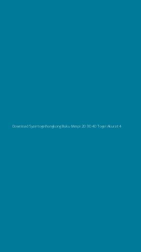 Tampilan Antarmuka Aplikasi Download Syairtogelhongkong Buku Mimpi 2d 3d 4d Togel Akurat - 4