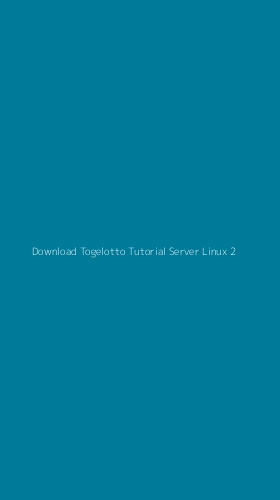 Tampilan Antarmuka Aplikasi Download Togelotto Tutorial Server Linux - 2