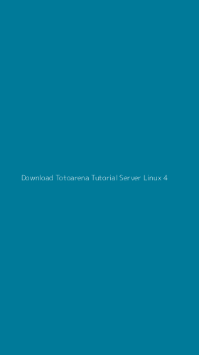 Tampilan Antarmuka Aplikasi Download Totoarena Tutorial Server Linux - 4