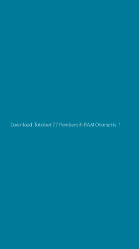 Tampilan Antarmuka Aplikasi Download Totobet77 Pembersih Ram Otomatis - 1