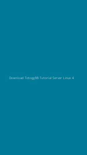 Tampilan Antarmuka Aplikasi Download Totogg88 Tutorial Server Linux - 4
