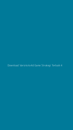 Tampilan Antarmuka Aplikasi Download Variototo4d Game Strategi Terbaik - 4