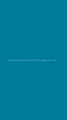 Tampilan Antarmuka Aplikasi Dprtoto Online Data Sgp Hk Sdy Terlengkap Hari Ini - 3