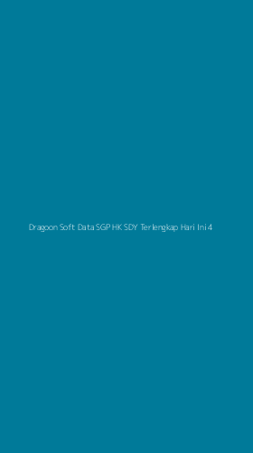 Tampilan Antarmuka Aplikasi Dragoon Soft Data Sgp Hk Sdy Terlengkap Hari Ini - 4