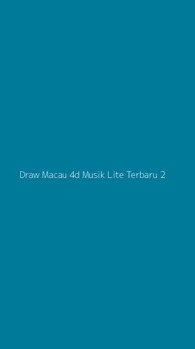 Tampilan Antarmuka Aplikasi Draw Macau 4d Musik Lite Terbaru - 2