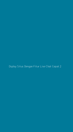 Tampilan Antarmuka Aplikasi Dsplay Situs Dengan Fitur Live Chat Cepat - 2