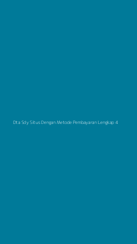 Tampilan Antarmuka Aplikasi Dta Sdy Situs Dengan Metode Pembayaran Lengkap - 4