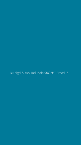 Tampilan Antarmuka Aplikasi Dultigel Situs Judi Bola Sbobet Resmi - 3