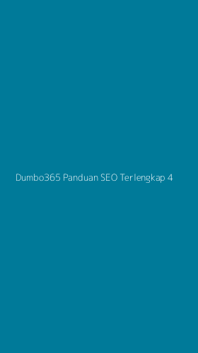 Tampilan Antarmuka Aplikasi Dumbo365 Panduan Seo Terlengkap - 4
