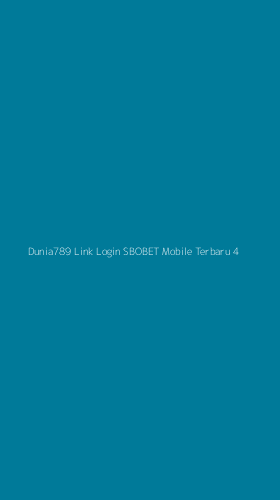 Tampilan Antarmuka Aplikasi Dunia789 Link Login Sbobet Mobile Terbaru - 4