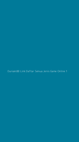 Tampilan Antarmuka Aplikasi Duniam88 Link Daftar Semua Jenis Game Online - 1