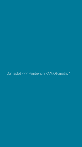 Tampilan Antarmuka Aplikasi Duniaslot777 Pembersih Ram Otomatis - 1