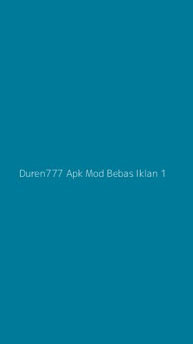 Tampilan Antarmuka Aplikasi Duren777 Apk Mod Bebas Iklan - 1