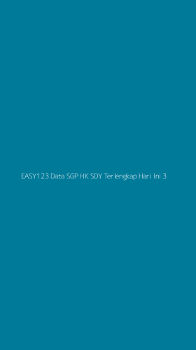 Tampilan Antarmuka Aplikasi Easy123 Data Sgp Hk Sdy Terlengkap Hari Ini - 3