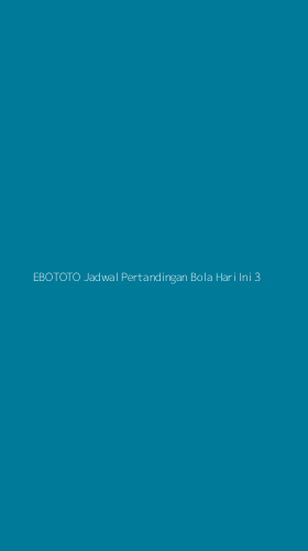 Tampilan Antarmuka Aplikasi Ebototo Jadwal Pertandingan Bola Hari Ini - 3