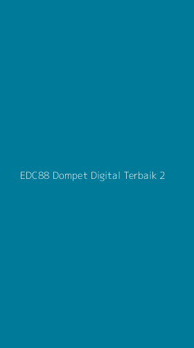 Tampilan Antarmuka Aplikasi Edc88 Dompet Digital Terbaik - 2