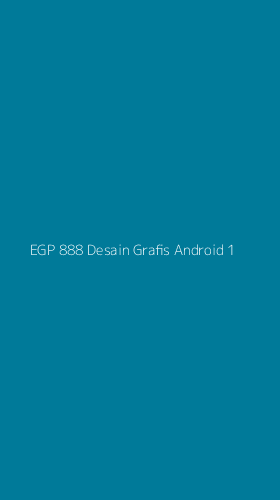 Tampilan Antarmuka Aplikasi Egp 888 Desain Grafis Android - 1
