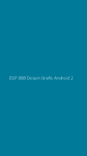 Tampilan Antarmuka Aplikasi Egp 888 Desain Grafis Android - 2
