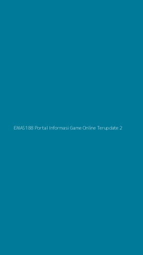 Tampilan Antarmuka Aplikasi Emas188 Portal Informasi Game Online Terupdate - 2