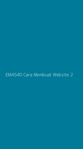 Tampilan Antarmuka Aplikasi Emas4d Cara Membuat Website - 2