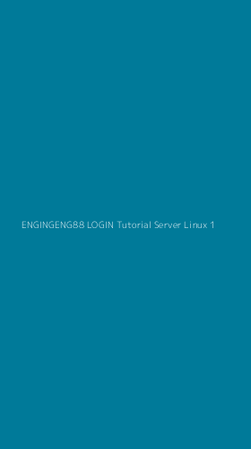 Tampilan Antarmuka Aplikasi Engingeng88 Login Tutorial Server Linux - 1