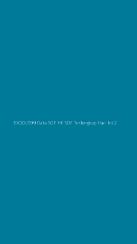 Tampilan Antarmuka Aplikasi Exodus99 Data Sgp Hk Sdy Terlengkap Hari Ini - 2