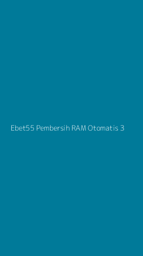 Tampilan Antarmuka Aplikasi Ebet55 Pembersih Ram Otomatis - 3