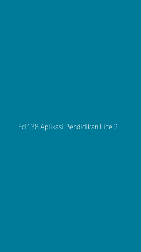 Tampilan Antarmuka Aplikasi Ecl138 Aplikasi Pendidikan Lite - 2