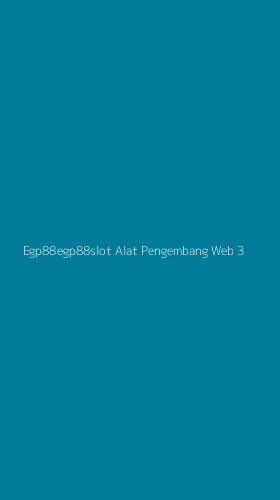 Tampilan Antarmuka Aplikasi Egp88egp88slot Alat Pengembang Web - 3