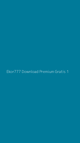 Tampilan Antarmuka Aplikasi Ekor777 Download Premium Gratis - 1