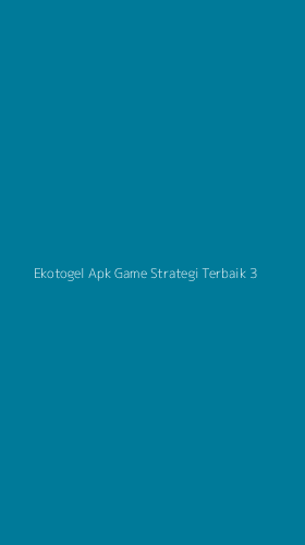 Tampilan Antarmuka Aplikasi Ekotogel Apk Game Strategi Terbaik - 3