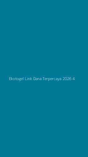 Tampilan Antarmuka Aplikasi Ekotogel Link Dana Terpercaya 2026 - 4