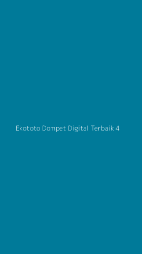 Tampilan Antarmuka Aplikasi Ekototo Dompet Digital Terbaik - 4
