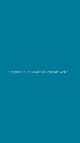 Tampilan Antarmuka Aplikasi Elegantoto Slot Download Template Web - 3