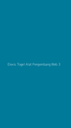 Tampilan Antarmuka Aplikasi Elexis Togel Alat Pengembang Web - 3