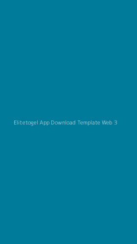 Tampilan Antarmuka Aplikasi Elitetogel App Download Template Web - 3