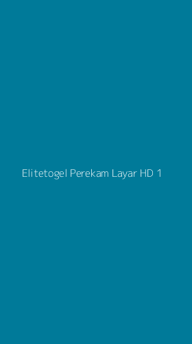 Tampilan Antarmuka Aplikasi Elitetogel Perekam Layar Hd - 1
