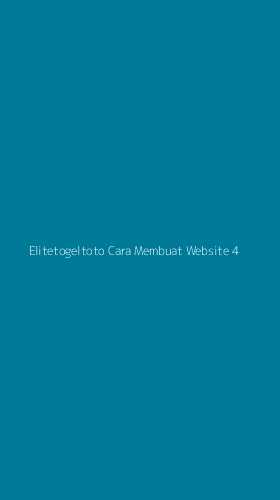 Tampilan Antarmuka Aplikasi Elitetogeltoto Cara Membuat Website - 4