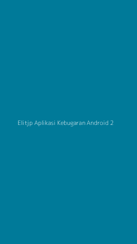 Tampilan Antarmuka Aplikasi Elitjp Aplikasi Kebugaran Android - 2